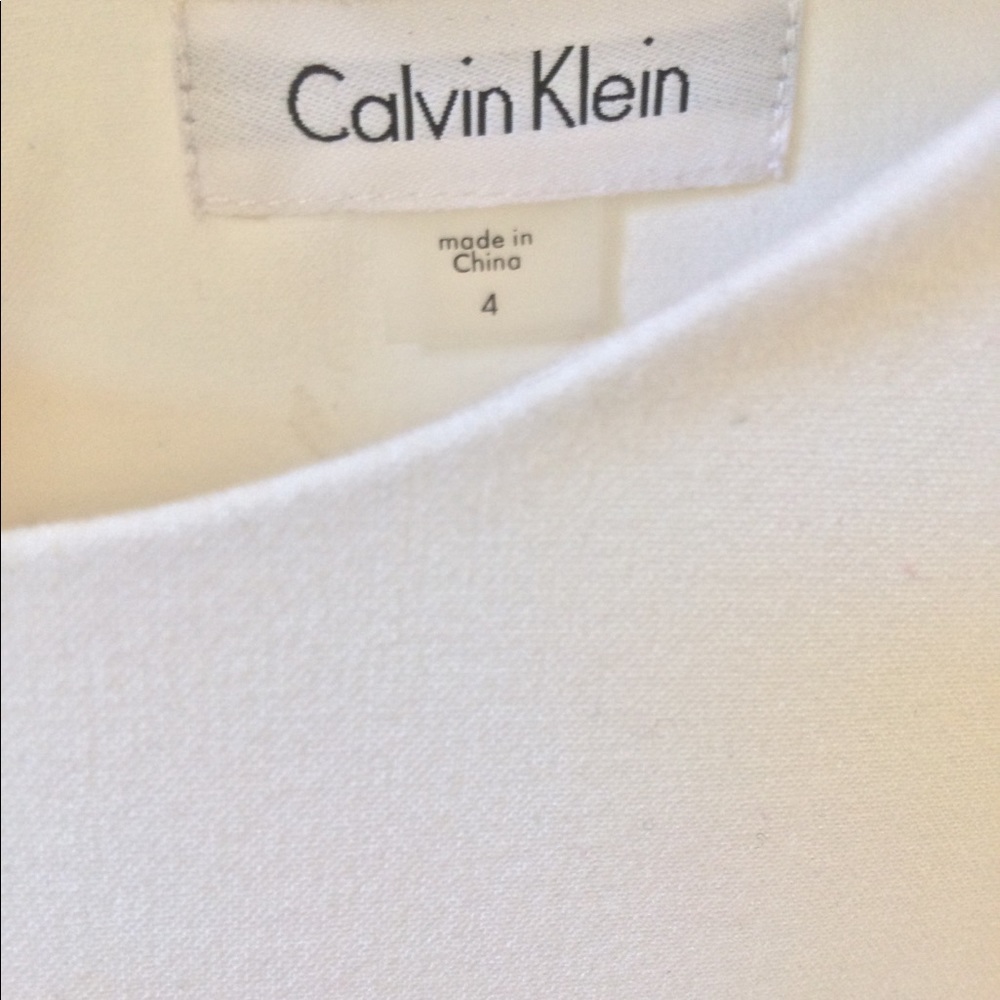 Calvin Klein Colorblock Mid-Length Dress Size 4 - Picture 2 of 8